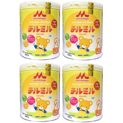 Combo 2 lon sữa Morinaga số 2 800g cho trẻ 6-36 tháng