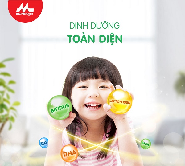 Sữa Morinaga số 3 vị vani lon 800g cho trẻ từ 3 tuổi