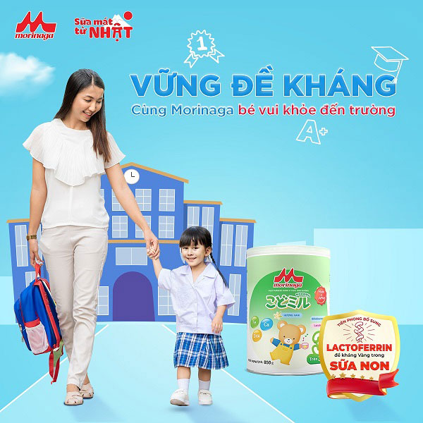 Sữa Morinaga số 3 vị vani lon 800g cho trẻ từ 3 tuổi