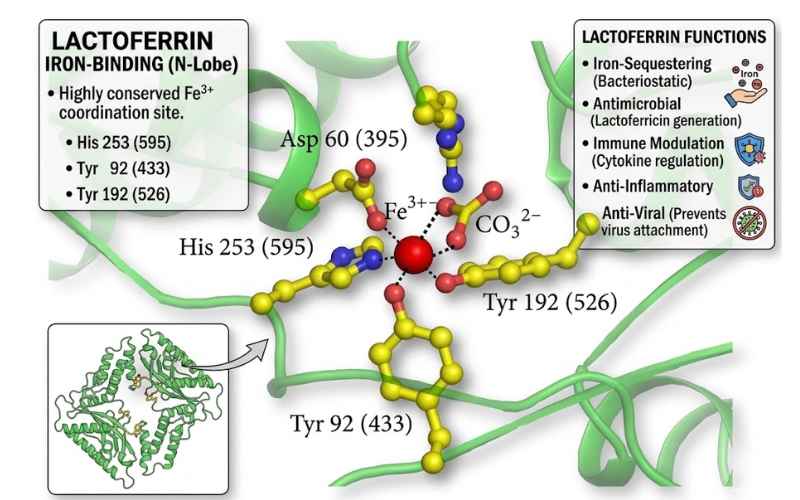 Lactoferrin là gì? Vì sao được gọi là “kháng thể vàng” của sữa mẹ?