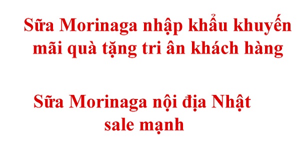 Mẹ chọn sữa Morinaga nhập khẩu hay Moringa nội địa