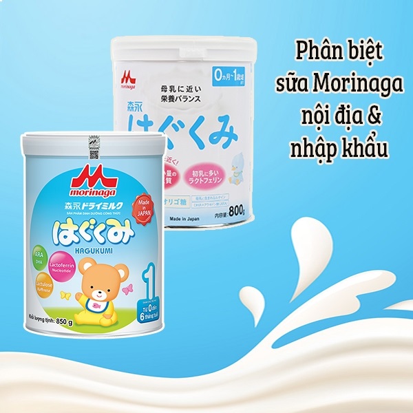 chọn sữa Morinaga nhập khẩu hay Moringa nội địa