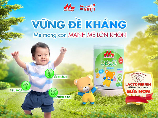 Review sữa Morinaga Nhật Bản